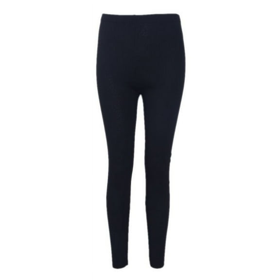 Womens Autumn Warm Ankle Length Leggings Cotton Ribbed Knit Striped Elastic Tights Plain Solid Color Basic Bottom Skinny Pants
