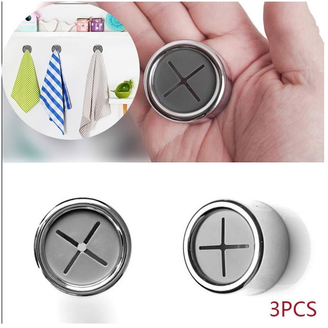 Ganchos para toallas de diseño elegante, autoadhesivos, de fácil instalación, ahorran espacio, acabado cromado, calidad superior, ganchos multiusos, montaje versátil, sin daños, materiales duraderos