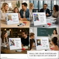 thumbnail image 4 of MXG Magnetic Whiteboard 10x10 Inch, Double-Sided Dry Erase Board with Marker , Whiteboard Eraser,magnetic for Office ,Home, 4 of 9
