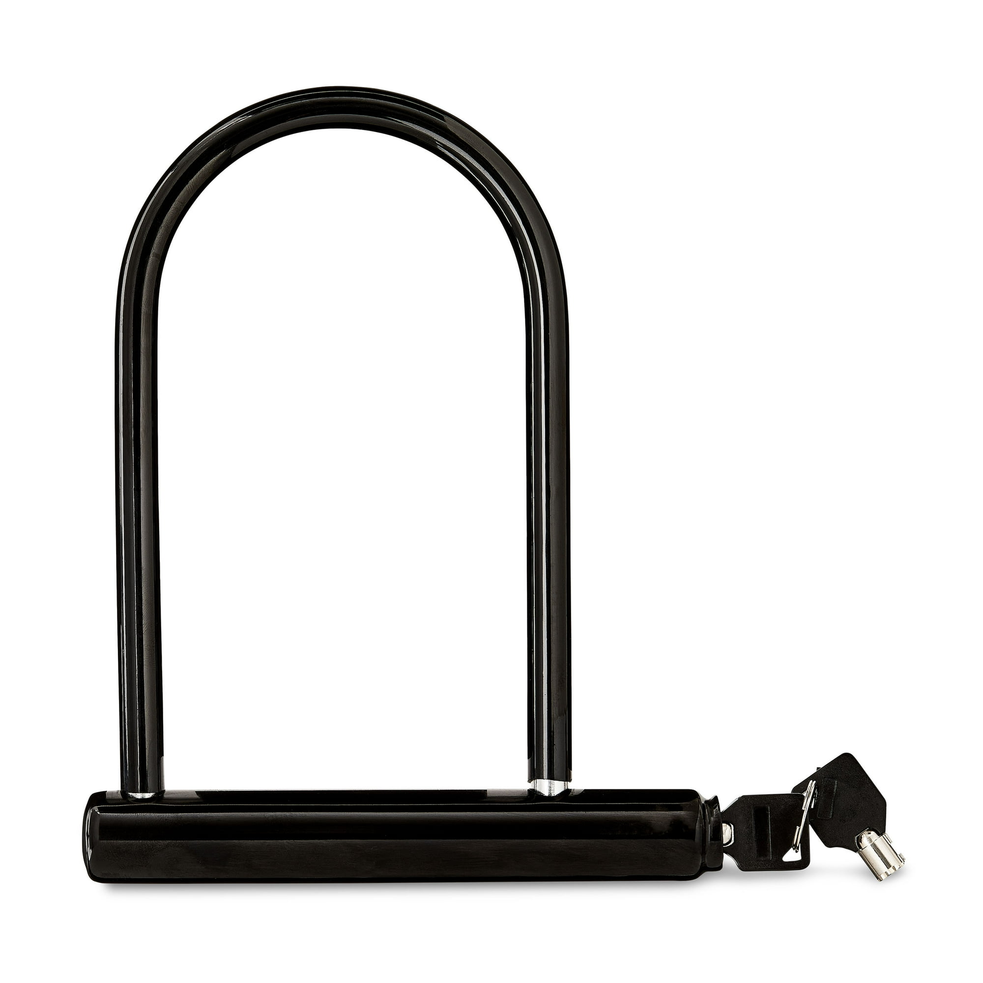 Concord Bike U-Lock with Key, 9.5 inch, Black
