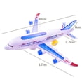 thumbnail image 2 of Avión Universal Ehuebsd Modelo de Avión Eléctrico Luz Flash Juguetes de Sonido para Niños, 2 of 5