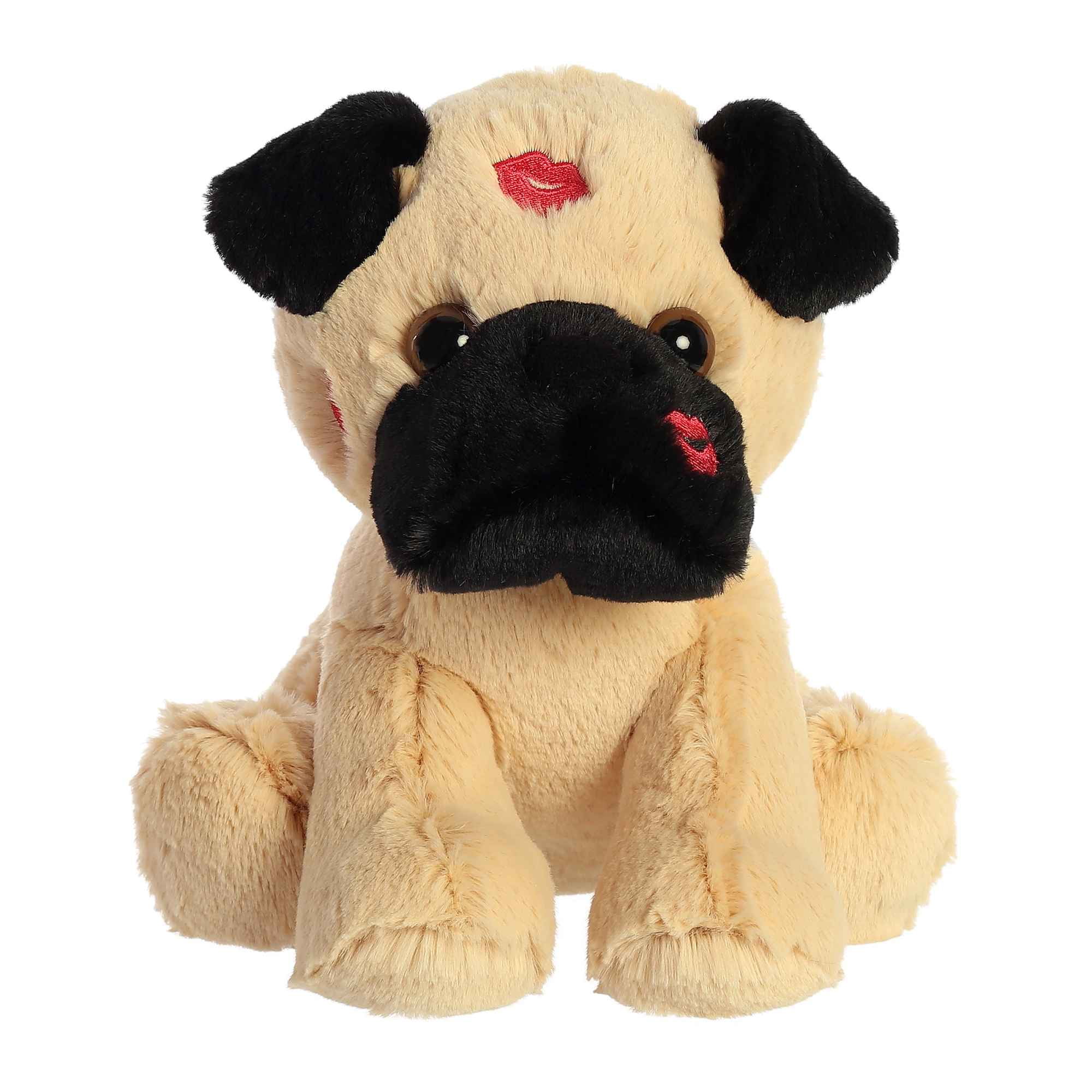 Aurora - Valentines - 8.5' Smooches Pug Plush