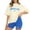 Beige, variant on Flash Deal White Fox Sweatshirt Women's Oversized T Shirts Short Sleeve Crewneck Summer Tops Casual Loose Basic Tee Shirts 2024 Trendy Clothes Womens Graphic T Shirts Black S Clearance