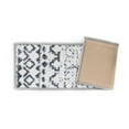 thumbnail image 3 of World Rug Gallery Distressed Bohemian Non-Slip Stair Treads (Set of 4) 8.6" x 26" Cream, 3 of 5