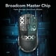 thumbnail image 1 of Ratón inalámbrico de 2,4 GHz, 3 modos, ratón pequeño para ordenador, PC, portátil, escritorio (negro), 1 of 7