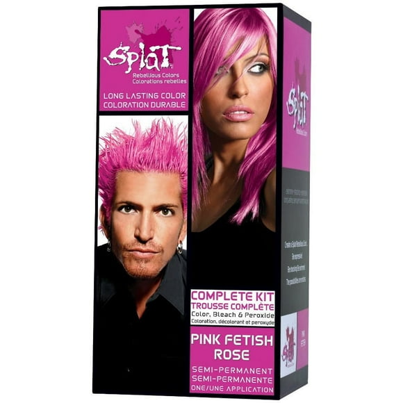 Splat Pink Fetish Colour & Bleach Kit