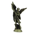 thumbnail image 2 of Figura de ángel San Miguel, artesanía, adorno religioso coleccionable de mesa Bronce, 2 of 9