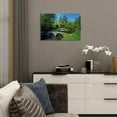 thumbnail image 2 of HFDF Augusta National Golf Course Wall Art - Augusta Golf Course 12th Hole Wall Art for Livg Room Bedroom Bathroom Home Decorations Golf Art Canvas Prts Ready to Hang 16x12inch Framed, 2 of 6