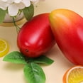 thumbnail image 3 of 6pcs High-grade Fake Red Mango Artificial Fruits Simulation Home Party Table Cabinet Decoration Food Photography Props, 3 of 3