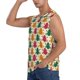 thumbnail image 3 of Fotbe Colorful Frogs Men's Camiseta sin Mangas Estampada para Hombres, Playera Casual para Gimnasio, Entrenamiento, Playa-XX-Large, 3 of 7