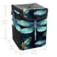 thumbnail image 5 of Dragonfly Foldable Car Garbage Can with Lid, Leak-proof Mini Trash Can, Hanging Storage Bag - Trash Can for Car, 5 of 6