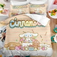 thumbnail image 6 of Cartoon Anime Sanrio Bedding Set Kawaii Cinnamoroll Quilt Cover Duvet Cover Pillowcase Kids Girls Bed Set Twin King Size, 6 of 10