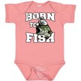 thumbnail image 3 of Inktastic Born to Fish Boys or Girls Baby Bodysuit, 3 of 5