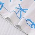 thumbnail image 6 of Women's Button Short Sleeve Shorts Set Thin Soft Polyester Cotton Casual Loungewear Pajama, 6 of 8
