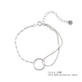 thumbnail image 2 of EGNMCR Bracelets Géométriques Design Personnalité Féminine Tendance Vent Froid Rétro Bracelet Rond Féminin Vaporisateur de Retrait, 2 of 9