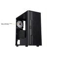 thumbnail image 2 of Diypc G1-BK-ARGB USB3.0 Steel & Tempered Glass ATX Mid Tower Gaming Computer Case, Black, 2 of 20