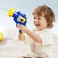 thumbnail image 2 of Pistola de agua tipo revólver para adultos y niños, 18 x 12 x 4,5 cm, plástico ABS, alcance de 6-7,5 m, juguete acuático de verano para gatos, 2 of 5