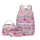 thumbnail image 1 of Mochila Preescolar Ganfancp Ligera para Niños Dinosaurio 1 Mochila 1 Bolsa de Lápices 1 Fiambrera, 1 of 2