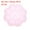 Pink, variant on Uxcell 24Pcs Paint Tray Palette, 3.1"/8cm Painting Palette Plastic Palette Flower Shape Green
