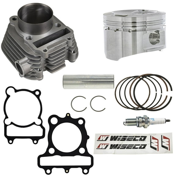 Niche Cylinder Wiseco Piston Gasket Kit for Yamaha Bear Timberwolf 250 4BD-11310 MK1012485