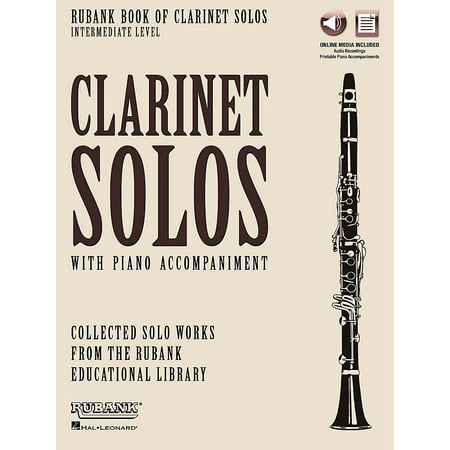 Rubank Publications Rubank Book of Clarinet Solos - Intermediate Level Rubank Solo Collection Series Softcover Media