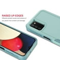 thumbnail image 3 of For Samsung Galaxy A03S Case ,Sturdy Phone Case for Galaxy A03S 2021 5G 6.5 inch ,Tekcoo Shockproof Protection Heavy Duty Armor Hard Plastic & Rubber Rugged Bumper 2-in-1 Case Cover -Mint, 3 of 7
