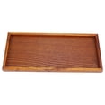 thumbnail image 4 of Rectangle Wooden Tea Tray Serving Table Plate Snacks Food Storage Dish for Hotel Home(35*15cm), 4 of 8