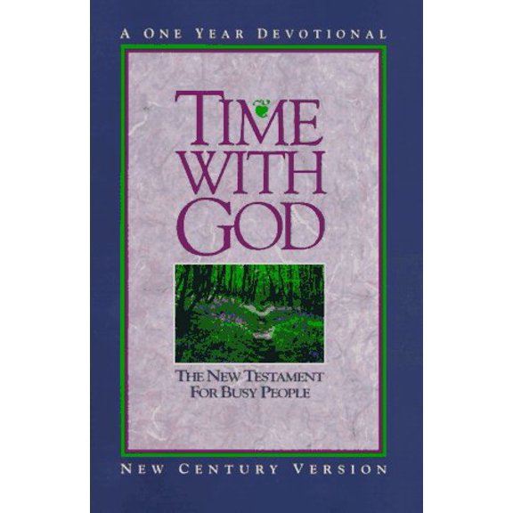 Pre-Owned Bible New Century Version Time with God Leatherflex (Paperback) 0849934109 9780849934100