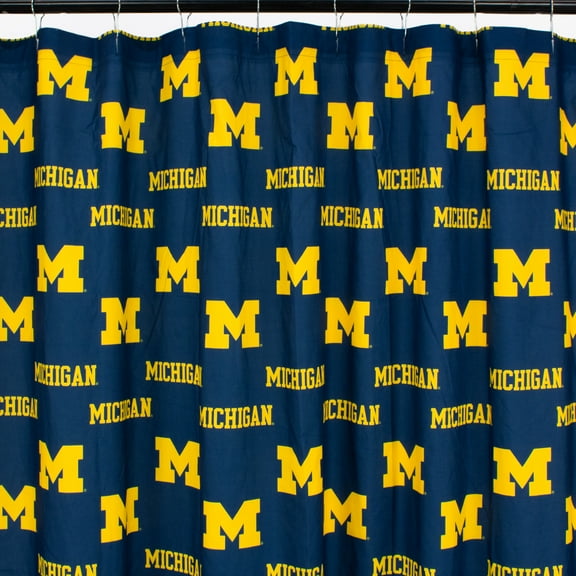 College Covers NCAA Licensed Shower Curtain, 72" x 70"