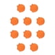 thumbnail image 2 of Naiovety Cojín para silla de algodón de aplicación amplia para bistros - Cojín para silla de bistros para interiores y exteriores naranja naranja rojizo 10Conjunto, 2 of 6