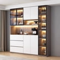 thumbnail image 2 of Modern Showcase Sideboard Nordic Drawers Display Kitchen Sideboard Laden Entrance Hall Armario Portatil Dobravel Home Furniture My Lux Decor Round, 2 of 26