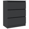 thumbnail image 6 of vidaXL Sideboard Engineered Wood Drawer Table Cabinet Storage Multi Colors, 6 of 13