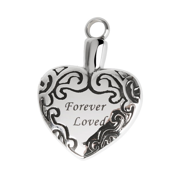 Colgante de joyería cremación Siempre corazón de Sunnimix