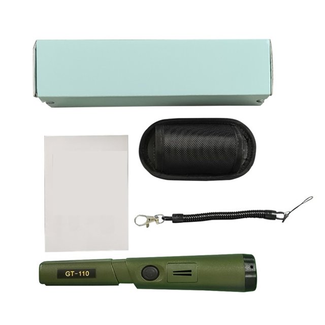Handheld Metal Detector With Waterproof Pinpointer For Underground Gold Detection And Assistance ,Easy to Install