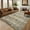Brown, variant on Vintage Area Rug 5x7 for Living Room - Washable, Non-Slip, Low Pile Faux Wool Soft Carpet - Non-Shedding, Foldable, Distressed Printed Floor Rug for Dining Room, Colorful
