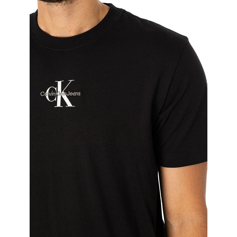 Calvin Klein Jeans Monologo Regular T-Shirt, Black