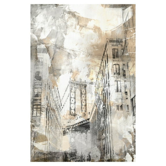 Cosmopolitan 2 by Willowbrook Fine Art Canvas Art Print