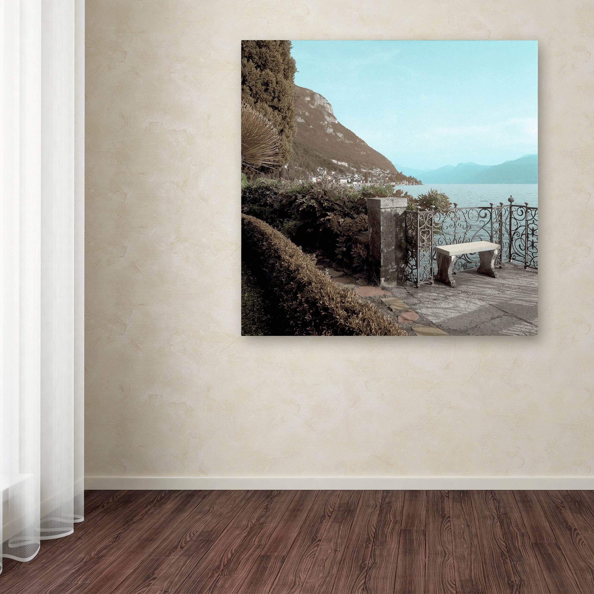 Trademark Fine Art "Lake Vista IV" Canvas Art by Alan Blaustein