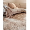thumbnail image 4 of Tapete SHAGGY 1.50m x 2.25m beige 6.49 pulg Elly Decor TPTE01GY-SGY7x5FT, 4 of 5