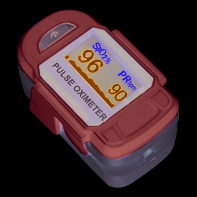 Baseline fingertip pulse oximeter, deluxe (2 AAA batteries included)