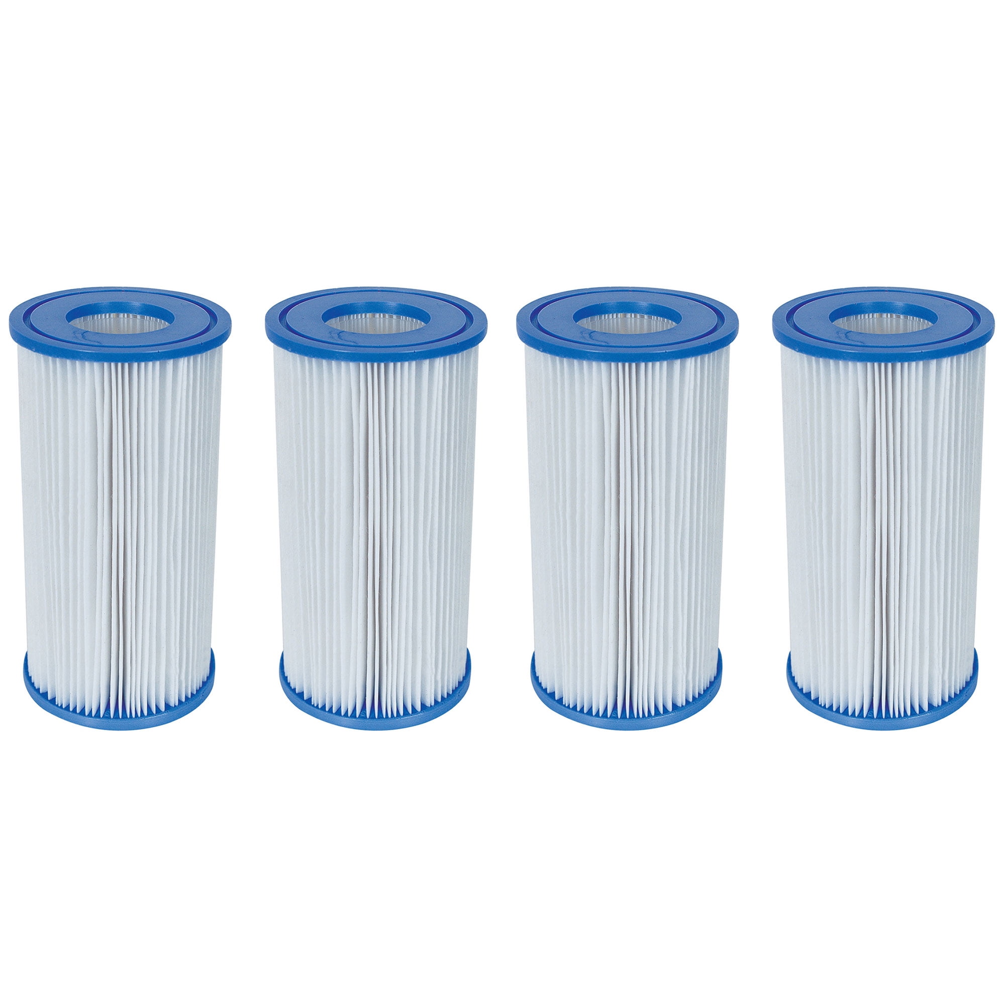 Bestway Swimming Pool Filter Pump Replacement Cartridge Type-III (A) (4 Pack)