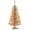Champagne, variant on 4 ft. Pre-Lit Artificial White Iridescent Tinsel Christmas Tree, Clear Lights, Includes Stand