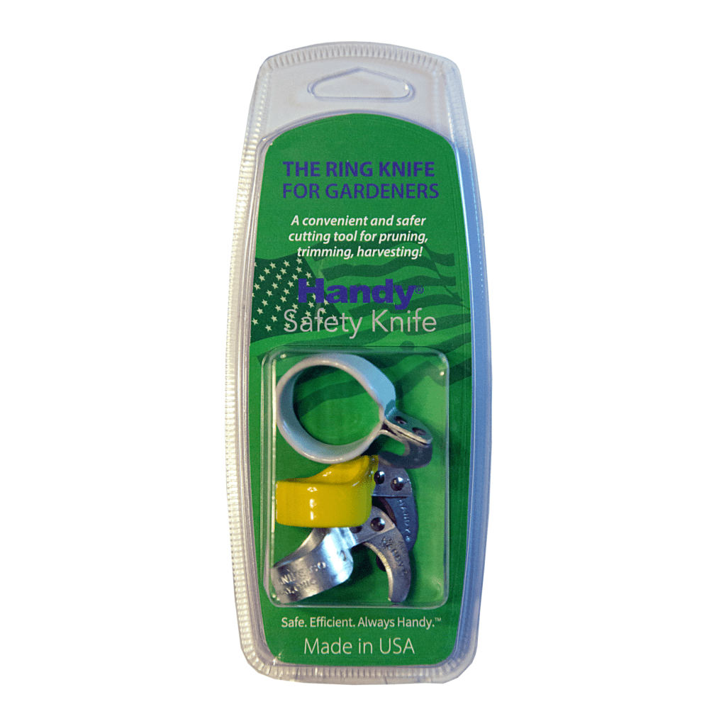 Handy Safety Knife Utility Ring Knife for Finger Gardener Three