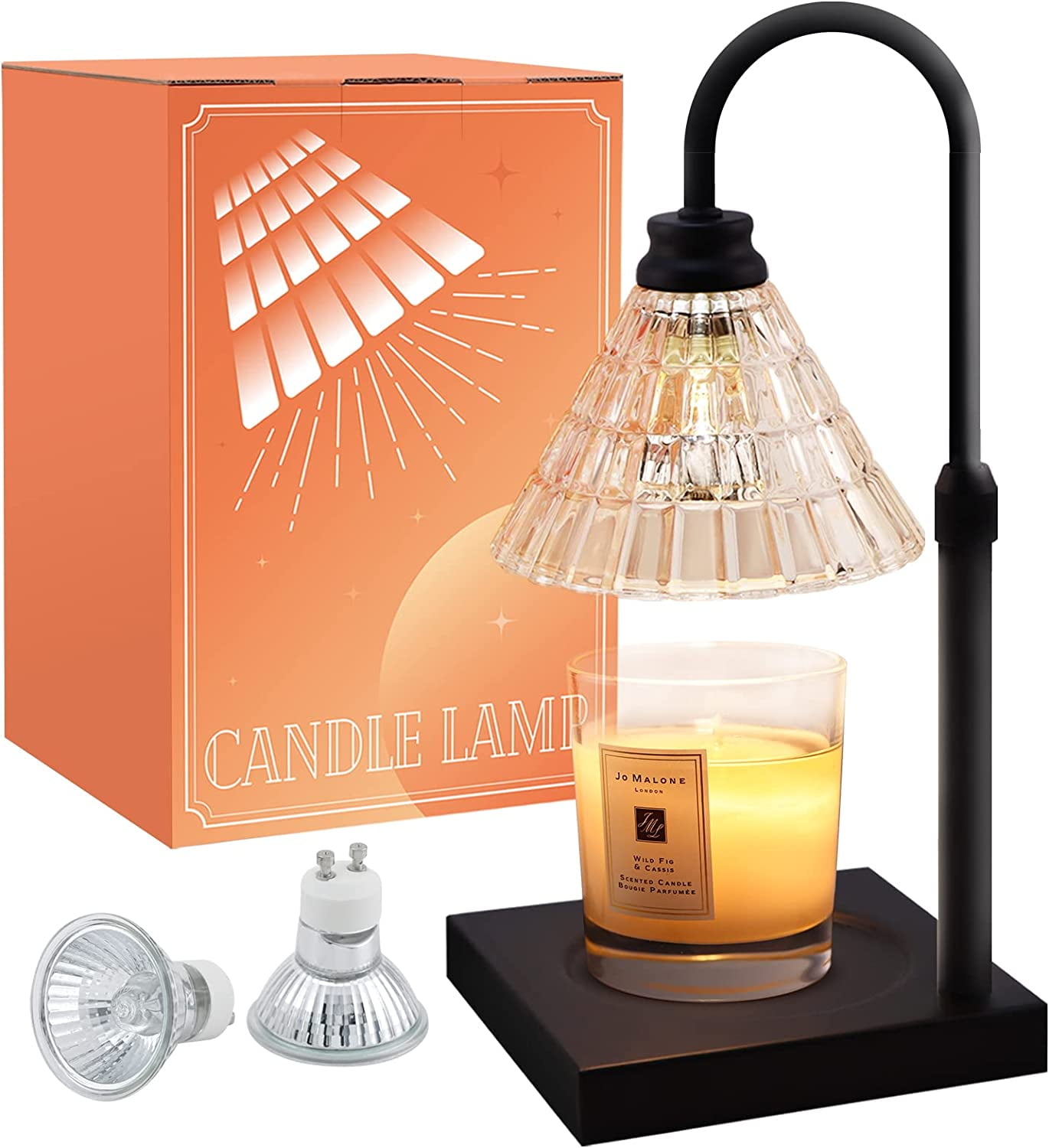 MAKYTWOW Candle Warmer Lamp with Dimmer, 2H/4H/8H Timer, Compatible
