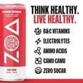 thumbnail image 2 of ZOA Zero Sugar Naturally Caffeinated Energy Drink, Strawberry Watermelon, 12oz (12-Pack), 2 of 5