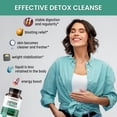 thumbnail image 6 of Healblend Detox Formula Supplement with Milk Thistle, Bentonite Clay & Herbal Extracts for Liver Cleanse, Digestive Health, Bloating Relief & Immune Support, 60 Capsules (3 Pack), 6 of 9