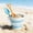 113#Light Blue, variant on Foldable Water Bucket, Portable Silicone Bucket for Car and Outdoor, Thickened Plastic Fishing Bucket with Space Saving Design, Collapsible Travel Bucket for Camping and Beach