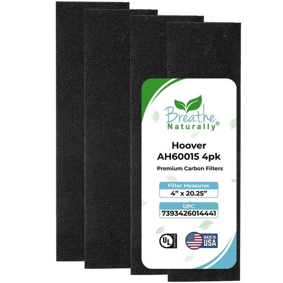Hoover AH60015 Replacement Carbon Filter 4pk
