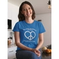 thumbnail image 2 of "The Earth Was Made For All Beings, Not Only Human Beings" Quote Women T-Shirt, Female Medium, 2 of 4
