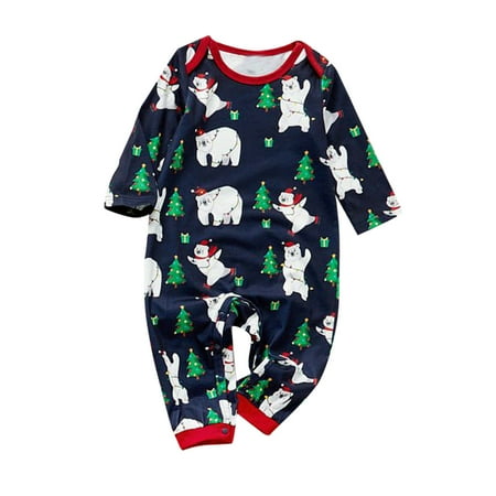 

Mrat Family Matching Wear Outfits Family Letter Print Sleepwear Baby Printed Family Matching Conjoined Home Pajamas Set Home Holiday Party Wear